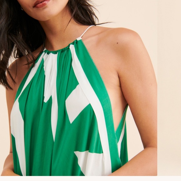 Anthropologie dress let me be halter hanky hem dress - Picture 3 of 4